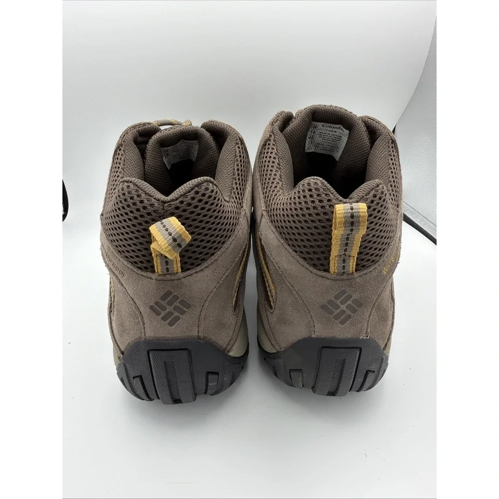 Columbia Men's Waterproof Techlite Hiking Boot 15W Tan‎ Omni-grip 1756